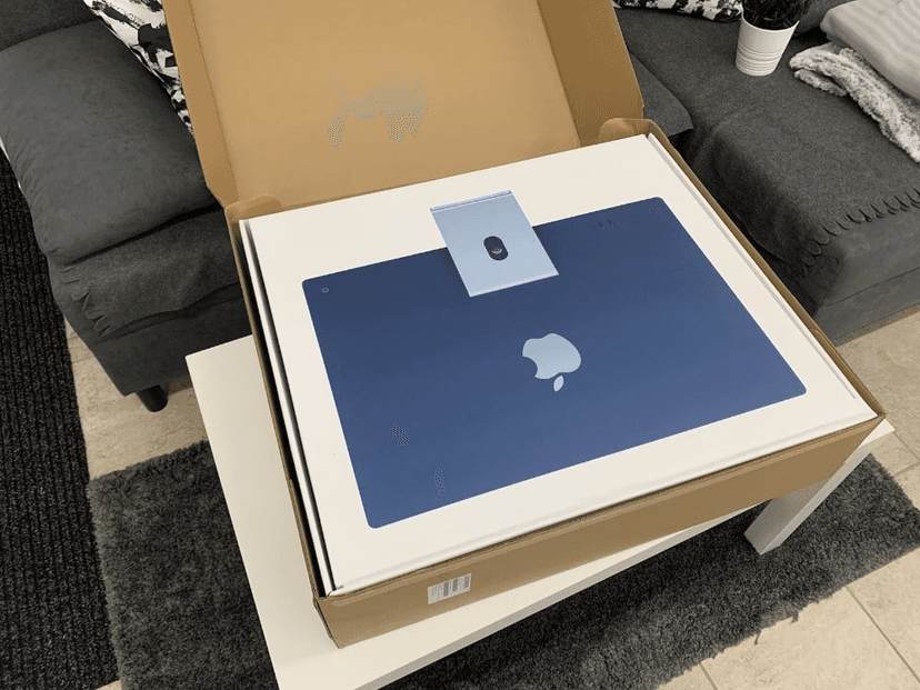 512Gb iMac M3 24inch 4 ports Blue
