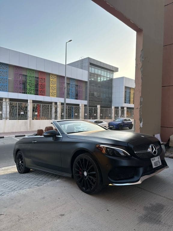 For Sale: Mercedes-Benz C-Class Convertible 2017 – AMG Kit – Excellent Condition 