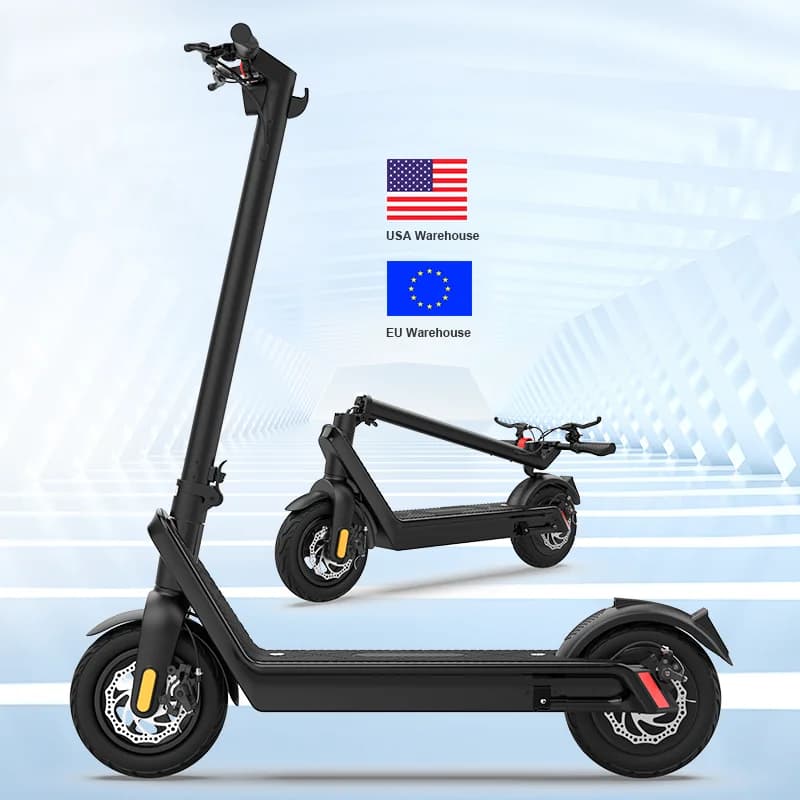 KIXIN Foldable Electric Scooter - 500W Power, 10-inch Tires, Lightweight Design