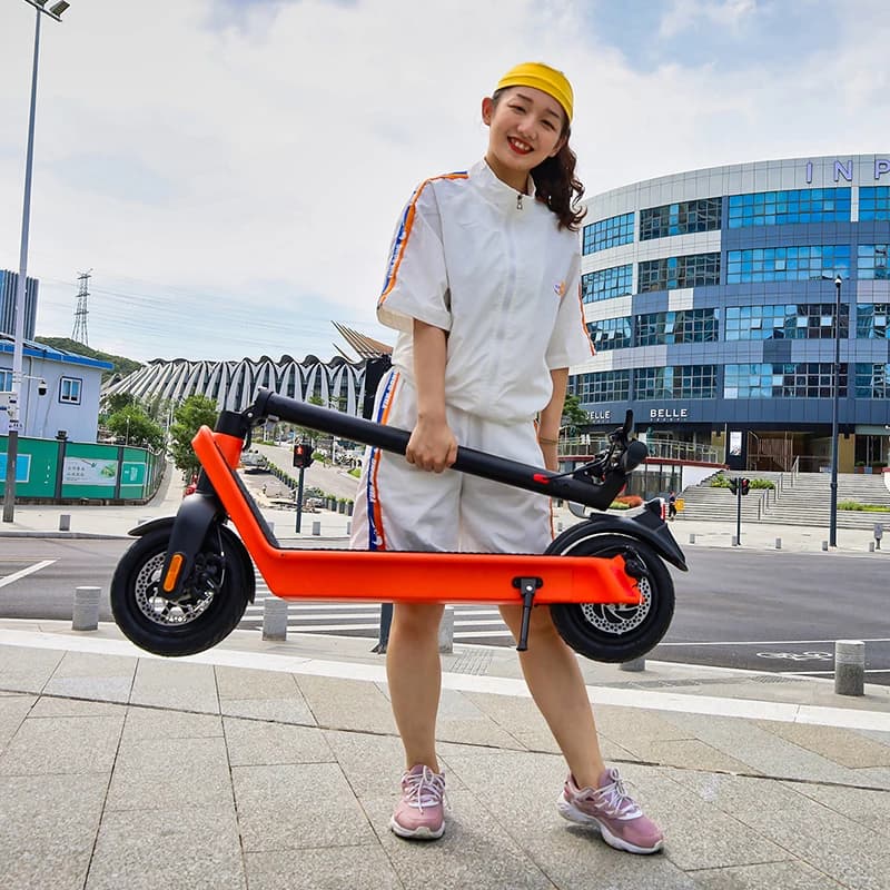 X9 Foldable Electric Scooter - 500W Power, 10 Inch Tires, 40km/h Speed