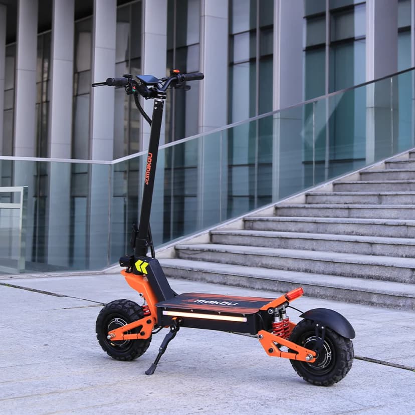 TENGDA 1200W Electric Scooter - Dual Drive, 11 Inch Tires, 40-60km Range