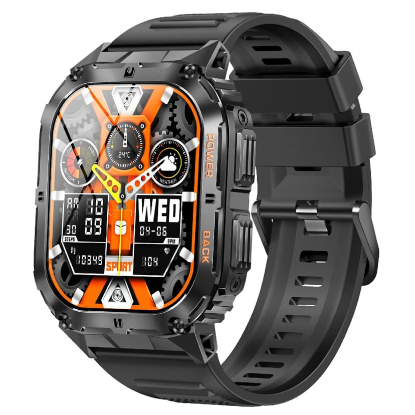 LEMFO K61 Pro 1.96 Inch Sport Smart Watch - Heart Rate & Blood Pressure Monitor