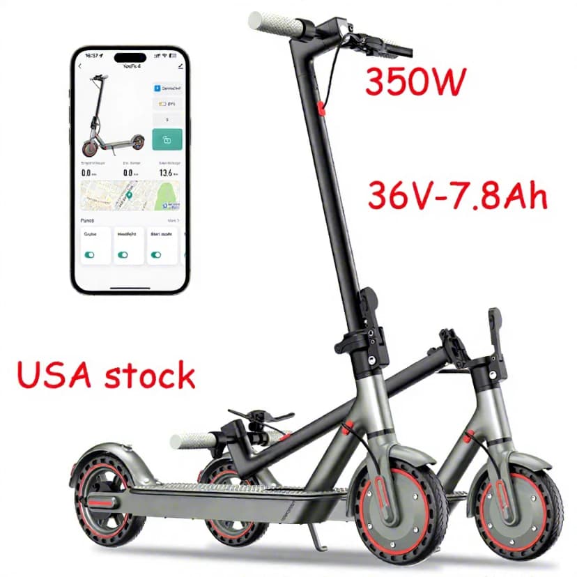 D8 Pro Electric Scooter 350W 36V 7.8Ah - Foldable & Portable