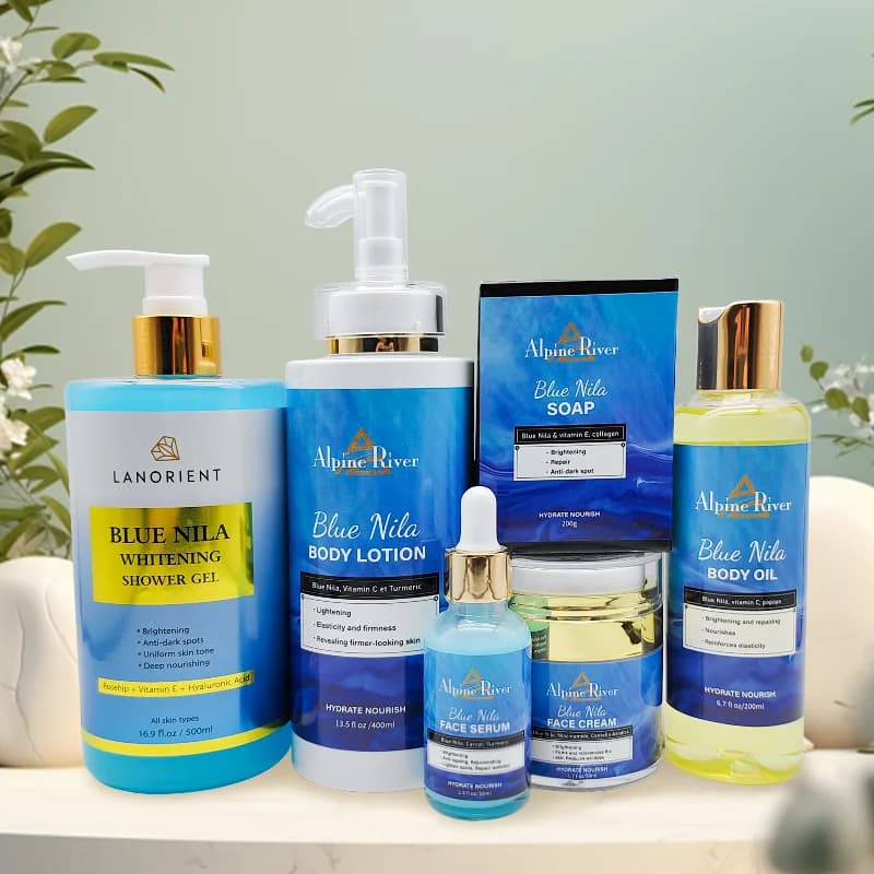 Alpine River Blue Nila Skin Whitening Set - Brightening & Spot Removal