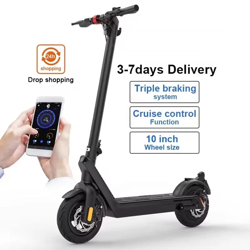 X9 Foldable Electric Scooter with 500W Motor & 10 Inch Tires