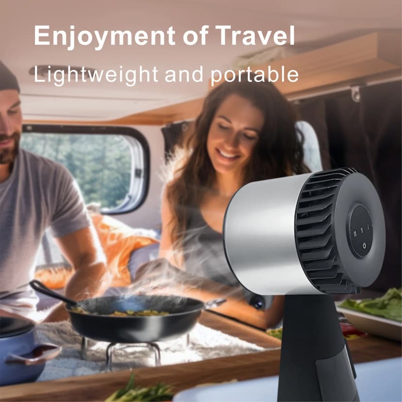 HTT-X6 Portable Desktop Range Hood - High Air Volume & Compact Design
